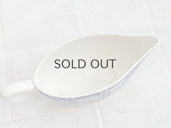 画像3: フランス・Sarregumines サルグミンヌ DIGOIN ソーシエール/ブルーステンシル/ROSTAND