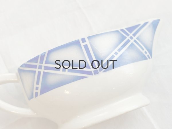 画像4: フランス・Sarregumines サルグミンヌ DIGOIN ソーシエール/ブルーステンシル/ROSTAND