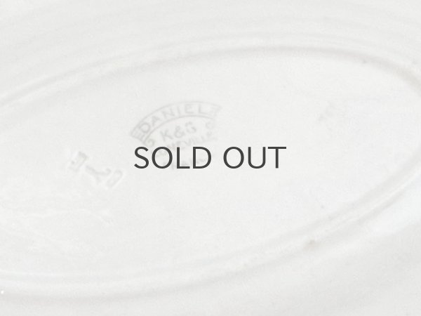 画像6: フランス・K&Gリュネビル　DANIEL ラヴィエ/赤い小花