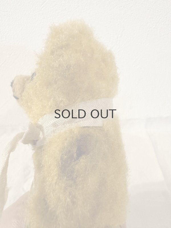 画像6: ドイツ・ヴィンテージ クリクリおめめの黄色いピーナツベア 17cm