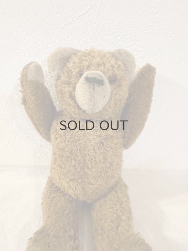 画像3: ドイツ・ヴィンテージ テディベア まんまる顔とまんまる耳 30cm