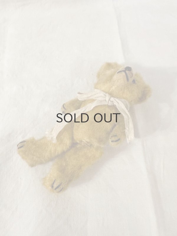 画像3: ドイツ・ヴィンテージ クリクリおめめの黄色いピーナツベア 17cm