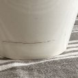 画像4: フランス・アンティーク クレイユモントロー　コンフィチュールポット 白 (4)