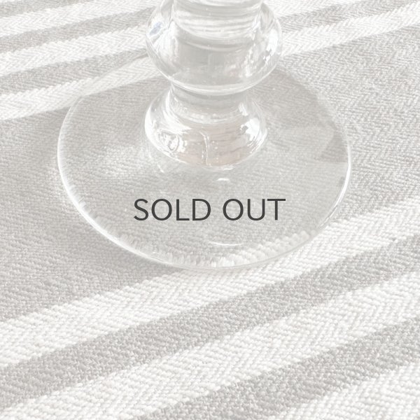 画像6: フランス・アンティーク リキュールグラス　トロンプルイユ　1900年初期　三角厚底