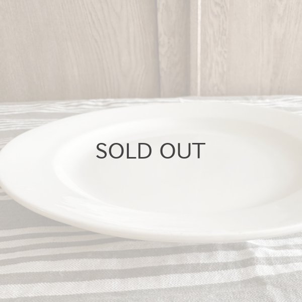 画像4: ベルギー・ヴィンテージ　BOCH シンプルリムプレート/32.5cm