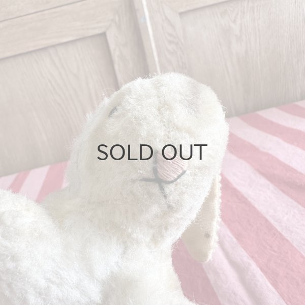 画像5: ドイツ・ヴィンテージ  寝そべりウサギ　17cm