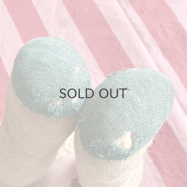 画像10: ドイツ・アンティーク　テディベア　耳なしくん　31cm グラスアイ