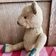 画像3: ドイツ・アンティーク　テディベア　耳なしくん　31cm グラスアイ