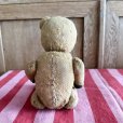 画像4: ドイツ・アンティーク　テディベア　耳なしくん　31cm グラスアイ
