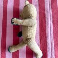 画像11: ドイツ・アンティーク　テディベア　耳なしくん　31cm グラスアイ