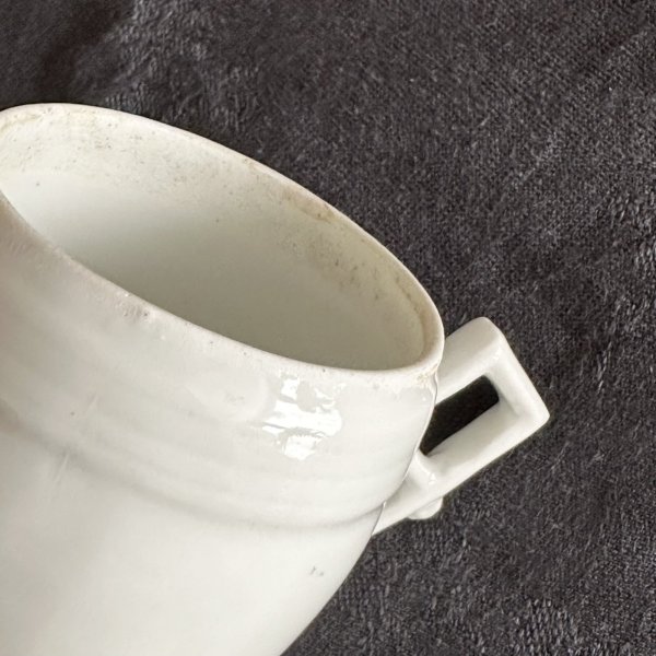 画像5: フランス・アンティーク クレミエ(クリームポット)窯元不明. 蓋なし