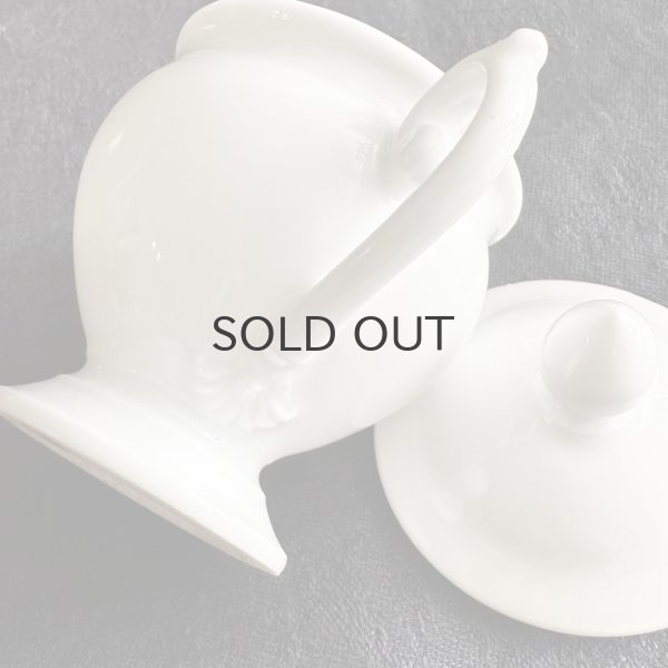 画像5: フランス・アンティーク 蓋付き　クレミエ（クリームポット）窯元不明