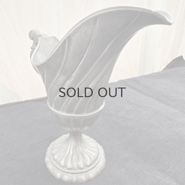 画像3: フランス・アンティーク エタン(ピューター)曲線が美しいジャグ