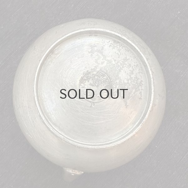 画像8: フランス・アンティーク アールヌーボー エタン(ピューター)ジャグ/花