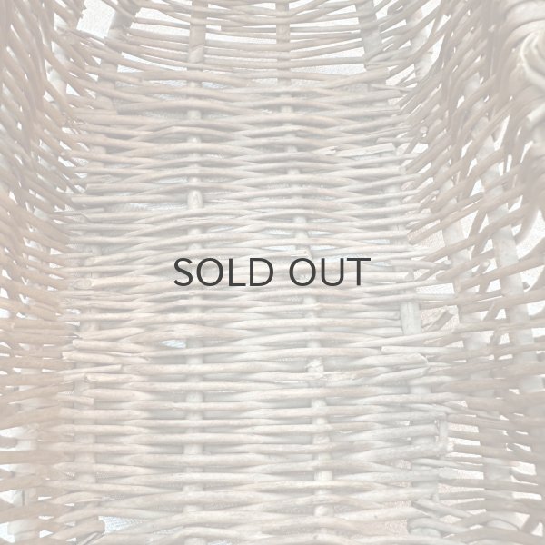 画像6: フランス・アンティーク 小さな子供用角型パニエ　ワンハンドル