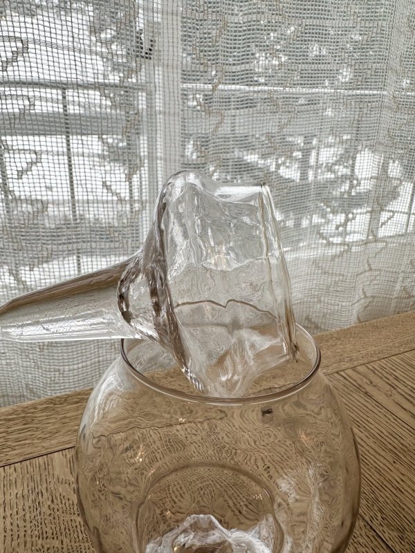 画像6: フランス・アンティーク ガラスのボンボニエール　ガラスジャー　