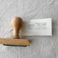 フランス・ヴィンテージ スタンプ/アドレス