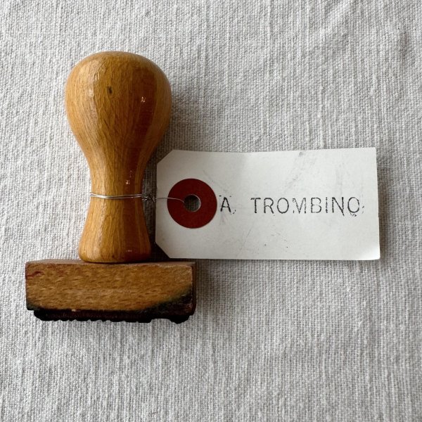 画像1: フランス・ヴィンテージ スタンプ/A TROMBINO