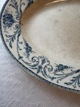 画像3: ベルギー・アンティーク　BOCH b.f.k 花柄オーバルプレート/LouisXVI (3)
