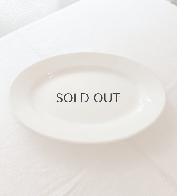 画像1: フランス・ヴィンテージ　リモージュ　オーバルプレート