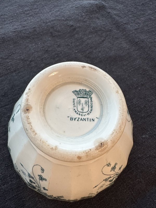 画像5: フランス・サンタマン　アマージュ/カフェオレボウル/BYZANTIN グリーンボタニカル