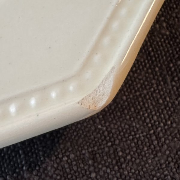 画像3: フランス・アンティーク Creil et Montereau　クレイユモントロー オクトゴナル平皿