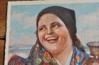 他の写真2: ◆値下げ◆チェコ・アンティークポストカード/微笑む女性（未使用）
