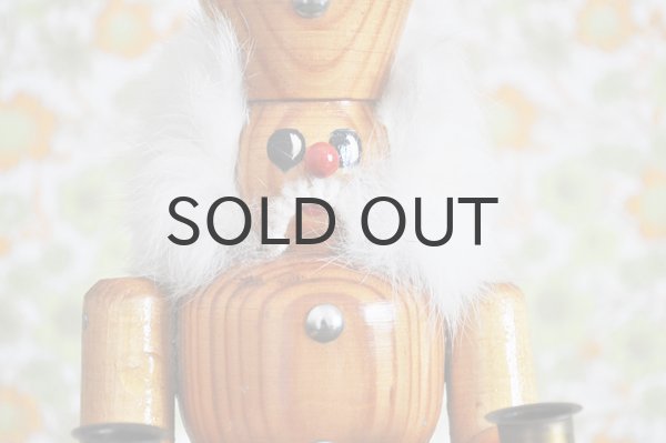 画像2: ◆50%off◆ドイツ・ヴィンテージ木製兵隊さんのキャンドルスタンド/2灯