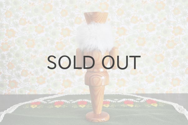 画像3: ◆50%off◆ドイツ・ヴィンテージ木製兵隊さんのキャンドルスタンド/2灯