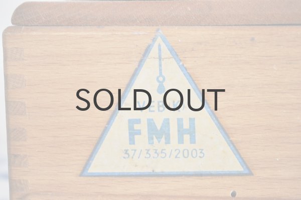 画像3: ドイツFMH（VEB）東ドイツ 木製コーヒーミル/ナチュラル×水色