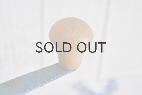 画像6: ドイツFMH（VEB）東ドイツ 木製コーヒーミル/ナチュラル×水色