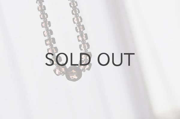 画像5: ◆50%off◆チェコ・ヴィンテージ ボヘミアガラスのネックレス/ピンク