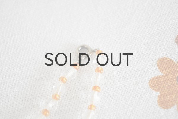 画像4: ◆50%off◆チェコ・ヴィンテージ ボヘミアガラスのネックレス/アンバー