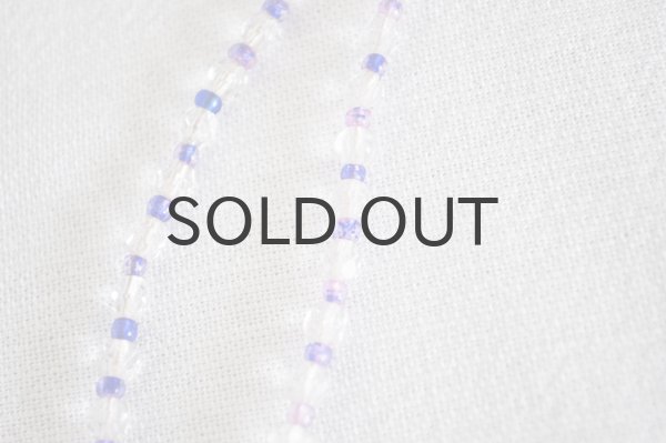 画像3: ◆50%off◆チェコ・ヴィンテージ ボヘミアガラスのネックレス/ブルー