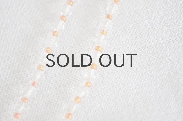 画像3: ◆50%off◆チェコ・ヴィンテージ ボヘミアガラスのネックレス/アンバー