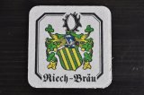 画像: ドイツ・古いペーパーコースター/角/Riech－Bräu