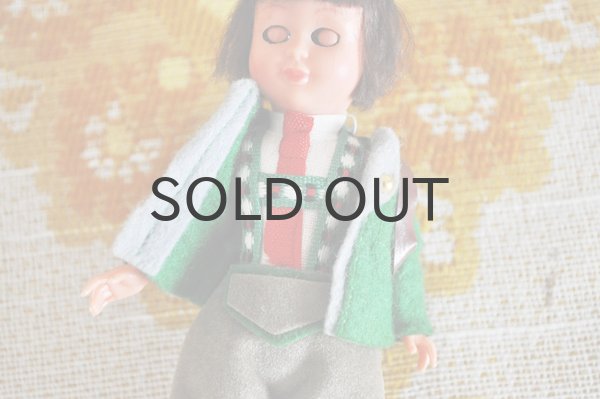 画像5: ドイツ・ヴィンテージ チロル人形/クローズアイ