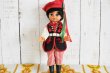 画像1: ドイツ・ヴィンテージ民族衣装のゴム人形/女の子