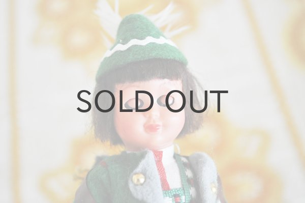 画像3: ドイツ・ヴィンテージ チロル人形/クローズアイ