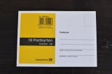 画像: ドイツ・ドイツポスト（ドイツ郵政）ポストカード10枚セット/白無地（現行品）