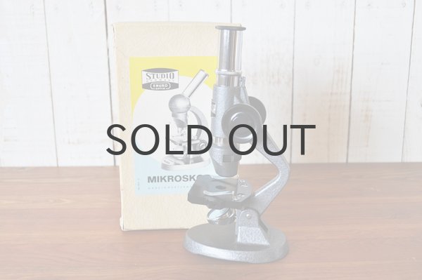 画像2: ドイツ・西ドイツ時代 ヴィンテージ 顕微鏡/箱付