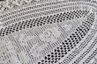 画像4: ドイツ・手編みレースのテーブルセンターマット/楕円