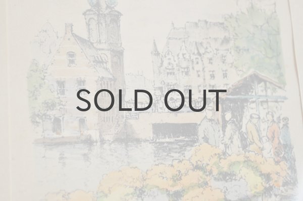 画像4: オランダ・ ヴィンテージ 木製フレーム飾り/風景画