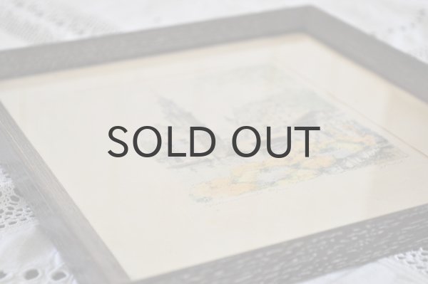 画像3: オランダ・ ヴィンテージ 木製フレーム飾り/風景画