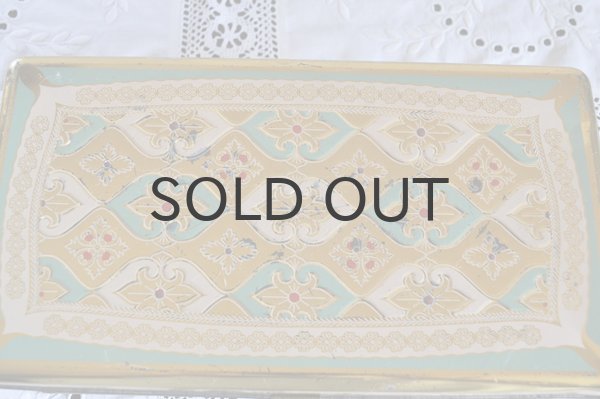 画像5: ドイツ・ヴィンテージ ＴＩＮ缶/ゴールド/留め金付