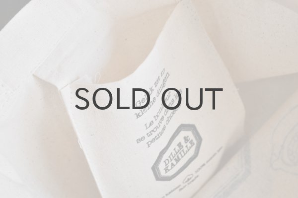 画像4: オランダ・DILLE＆KAMILLEコットンエコバッグ/キッチン小物