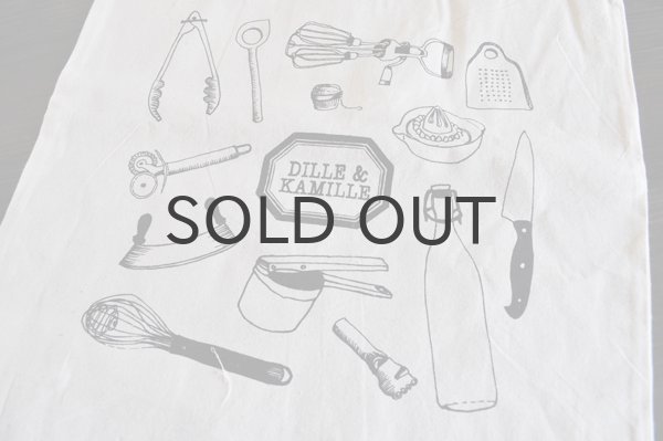 画像3: オランダ・DILLE＆KAMILLEコットンエコバッグ/キッチン小物