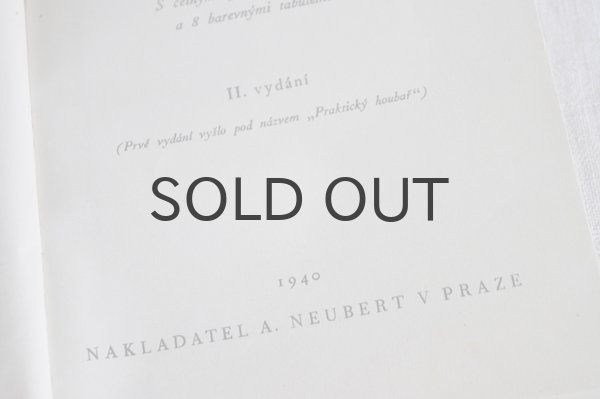 画像2: チェコ・きのこ図鑑 Jedlá nebo jedovalá　1940年