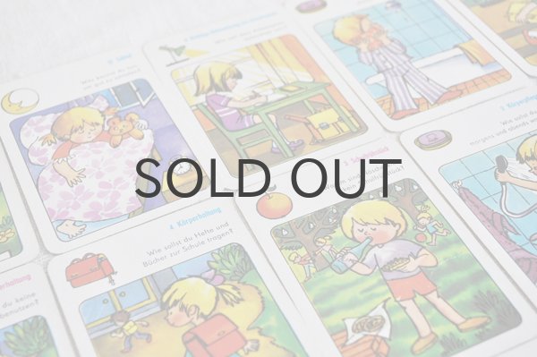 画像4: ドイツ・ヴィンテージ カードゲーム/絵合わせ/子供