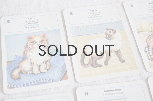 画像5: ドイツ・ヴィンテージ カードゲーム/絵合わせ/動物